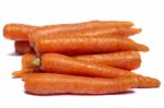 Bunch Of Carrots Stock Photo