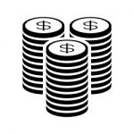 Money Coin Stack Stock Photo