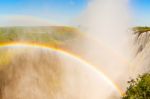 Victoria Falls In Zimbabwe Stock Photo