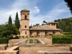 Granada, Andalucia/spain - May 7 : Part Of The Alhambra Palace I Stock Photo