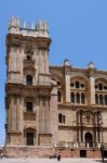 Malaga, Andalucia/spain - July 5 : View Towards The Cathedral In Stock Photo