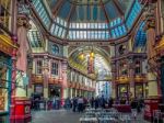 Leadenhall Market In London Stock Photo