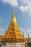 Ancient Pagoda Statue Stock Photo