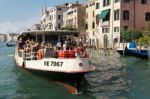 Vaporetto Ferry In Venice Stock Photo