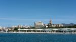 View Of The Malaga Skyline Stock Photo