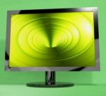 TV Monitor Stock Photo