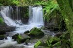 Horseshoe Falls In Mount Field National Park Stock Photo