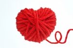 Red Heart Stock Photo