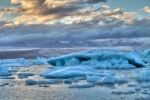 Jökulsárlón Glacier Lagoon, Iceland Stock Photo