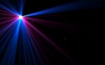 Abstract Colorful Sun Burst With Digital Lens Flare Background Stock Photo