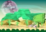 Cartoon  Desert Background With Separated Layers For Game And Animation Stock Photo