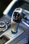 Gearstick Of Bmw Stock Photo