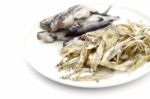 Dried Fish Stock Photo