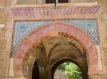 Granada, Andalucia/spain - May 7 : Entrance Arch At The Alhambra Stock Photo