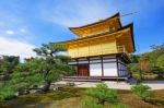 Kinkakuji Temple In Kyoto Stock Photo