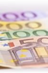 Euro Money Macro Stock Photo