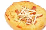 Pizza Bread Stock Photo