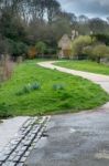 Scenic View Of Upper Slaughter Village Stock Photo