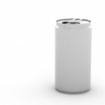 Metal Aluminum Beverage Drink Can Stock Photo