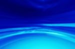 Horizontal Vibrant Blue Virtual Cloudscape Background Stock Photo