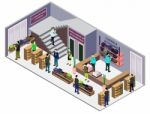 Illustration Of Info Graphic Interior  Room Concept Stock Photo