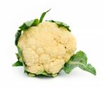 Fresh Cauliflower Stock Photo