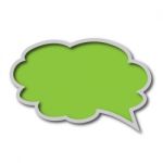 Speech Bubble Stock Photo