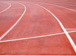 Running Track Stock Photo