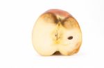 Rotten Apple Fruit Stock Photo