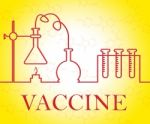 Vaccine Research Indicates Researched Vaccinating And Immunize Stock Photo