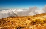 Haleakala Volcano On  Maui Island In Hawaii Stock Photo