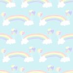 Rainbow Background Stock Photo