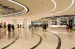 Blurred Shopping Mall Background Stock Photo