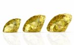 Yellow Sapphire Stock Photo