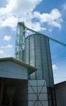 Silo In Thailand Stock Photo