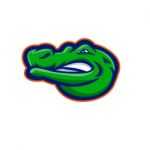 Alligator Head Mascot Stock Photo