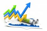 Business Graph Stock Photo