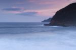 Maingon Bay At Dusk Stock Photo