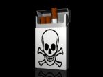 Dangerous Cigarette Stock Photo