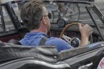 Detail Of Vintage Car Racing The Nuvolari Grand Prix Stock Photo