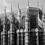 Old In London  Historical    Parliament Glass  Window    Structu Stock Photo