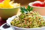 Guacamole Stock Photo