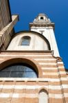 View Of Verona Cathedral Stock Photo