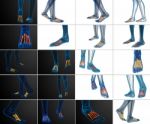 3d Rendering Medical Illustration Of The Metatarsal Bones Stock Photo