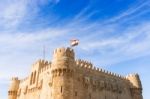 Qaitbay  Citadel In Alexandria Egypt Stock Photo