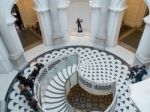 Tate Britain Spiral Staircase In London Stock Photo