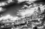 Dark Matera Stock Photo