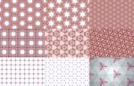 Set Of Abstract Background Pattern Stock Photo