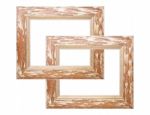 Picture Frame Optical Ilusion Stock Photo