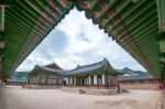 Seoul, South Korea - July 17:gyeongbokgung Palace The Best Of Attractions In Korea.photo Taken On July 17, 2015 In Seoul, South Korea Stock Photo